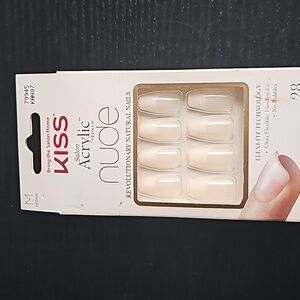 Kiss acrylic nude nails